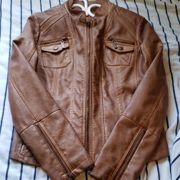 Jou Jou Jackets & Blazers - Vegan leather jacket